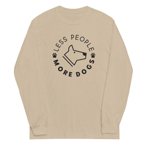 Less People More Dogs Long Sleeve Shirt