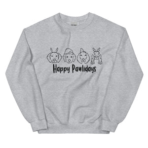 Happy Pawlidays Sweatshirt