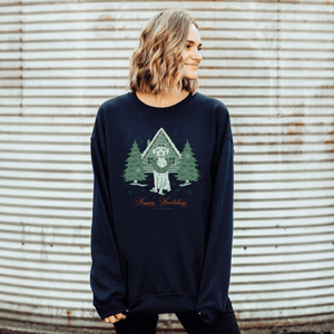 Retro Happy Howlidays Sweatshirt