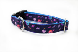 Space Odyssey Canvas Dog Collar (1" and 1.5" only)
