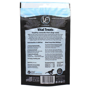 Freeze Dried Minnow Dog Treats by Vital Essentials, 1oz. bag