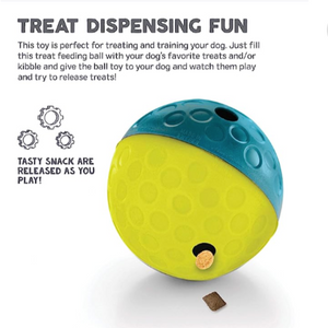Outward Hound Nina Ottosson Treat Tumble Blue Interactive Treat-Dispensing Puzzle Dog Toy