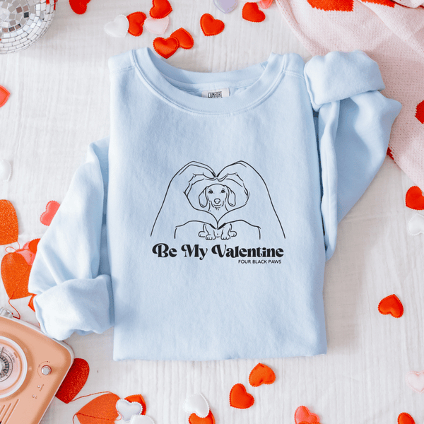 Valentine Dog Sweatshirt