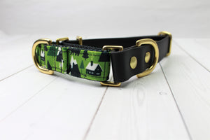 Biothane + Canvas Martingale Collar