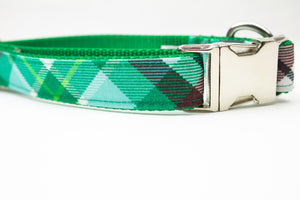 Summer Meadow Canvas Dog Collar