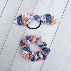 Harvest Denim Headband, Scrunchie or Hair Bow