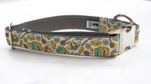 Honey Canvas Dog Collar (1" and 1.5" wide only)