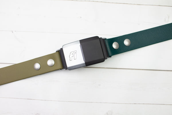 Fi Series 1 & 2 Compatible Multicolored 1" Biothane Dog Collar