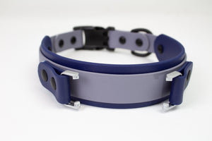 Fi Series 1 & 2 Compatible Layered Side Release Buckle Biothane Collar (1” with 1.5" layer)