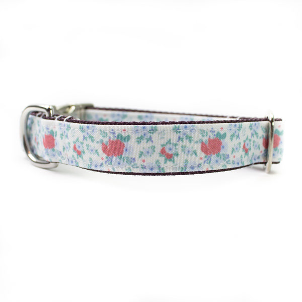 Tundra Floral Canvas Dog Collar