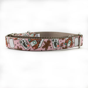 Gingerbread Canvas Dog Collar (1" and 1.5" only)