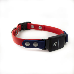 Fi Series 3 Compatible Side Release Buckle Biothane Dog Collar (Choice of 5/8", 3/4” or 1”) - Not adjustable
