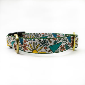Forest Adventure Canvas Dog Collar (1" and 1.5" only)