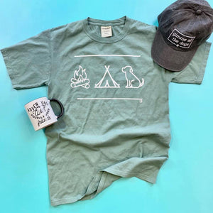 Camp Vibes (T-Shirt or Long Sleeve Shirt) - ready to ship