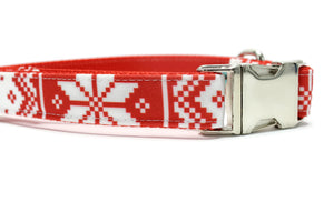 Nordic Stripe Canvas Dog Collar (1" and 1.5" only)