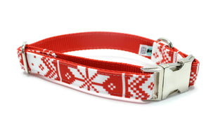 Nordic Stripe Canvas Dog Collar (1" and 1.5" only)