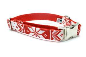Nordic Stripe Canvas Dog Collar (1" and 1.5" only)
